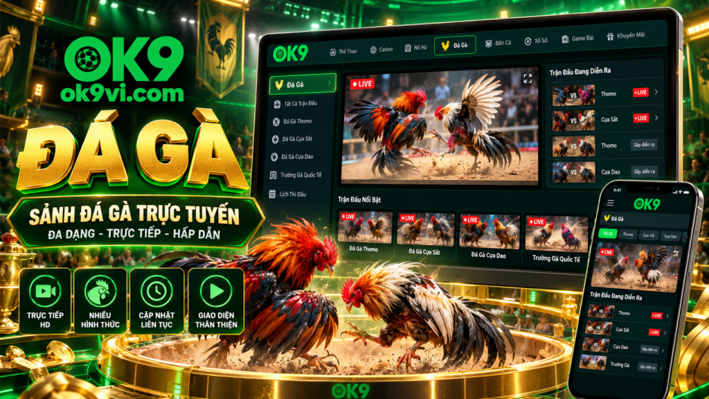 Tổng quan sảnh Đá Gà OK9